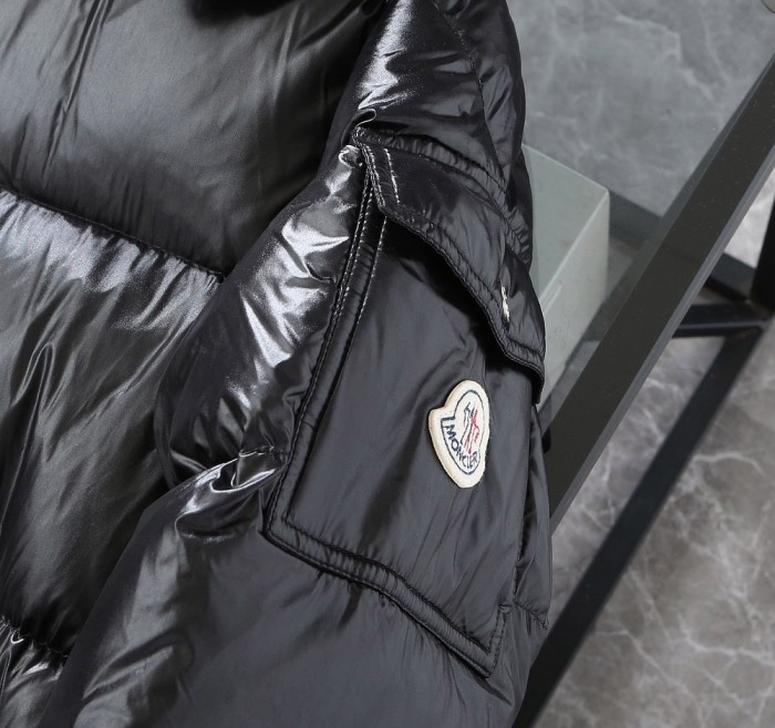 Moncler Womens Down Jacket Hanoverian Womens Long Coats Luxury Brand Fashion Design 90 Filled