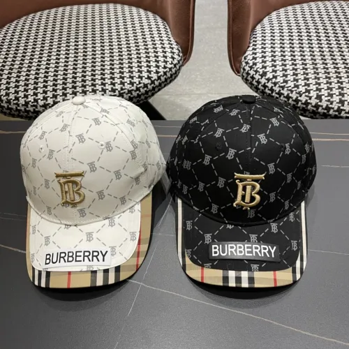 Burberry Womens Mens Cap Baseball Hat Luxury Brand with Original Box  