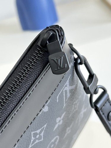Louis Vuitton Mens Womens Unisex Bags Clutch Luxury Brand Fashion Type Pochette To-Go M81569 with Original Box