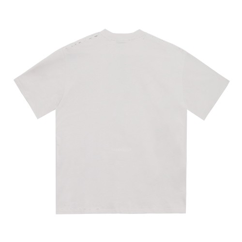 Balenciaga Luxury Brand Women Mens Short Sleeve T-Shirt   