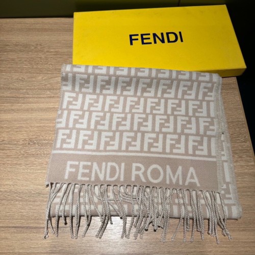 Fendi Scarves Men Womens Fashion Scarf019