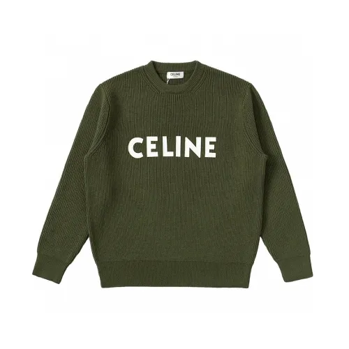 Celine Men Womens Sweater Luxury Brand Womens Knitwear Top Quality   