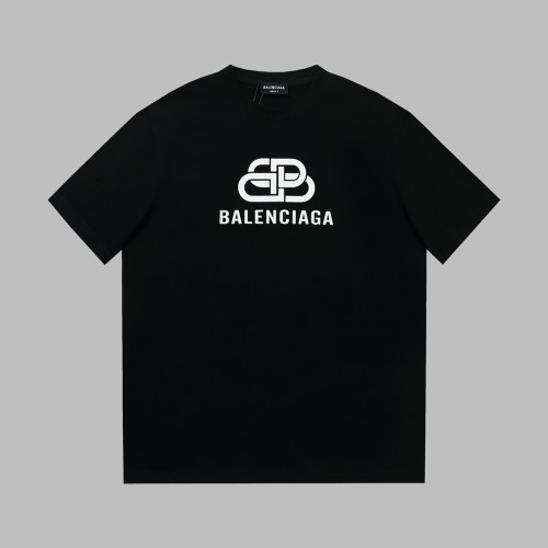 Balenciaga Luxury Brand Women Mens Short Sleeve T-Shirt   