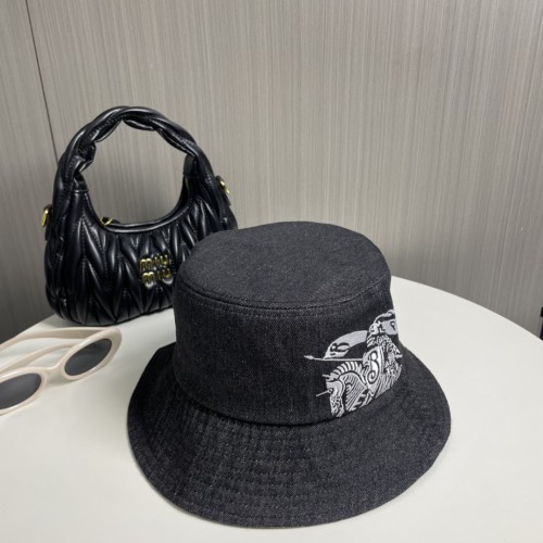 Burberry Womens Mens Cap Bucket Hat Luxury Brand with Original Box  