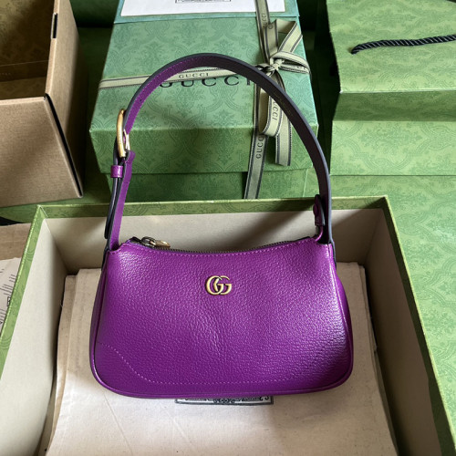Gucci Womens Bags Crossbody Shoulder Messenger Bags Luxury Brand Aphrodite mini shoulder bag in leather  