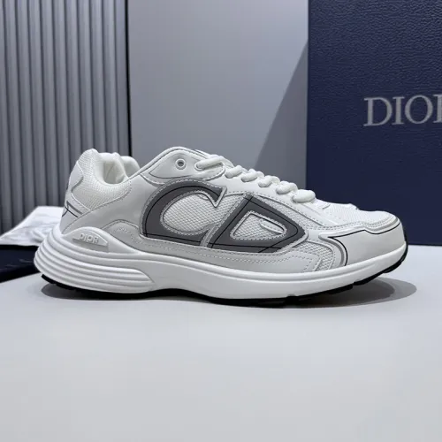 Dior Mens Shoes Sneakers Luxury Brand B30 SNEAKER Mesh and Technical Fabric 3SN279ZND_H000 with Original Box Whatsapp 