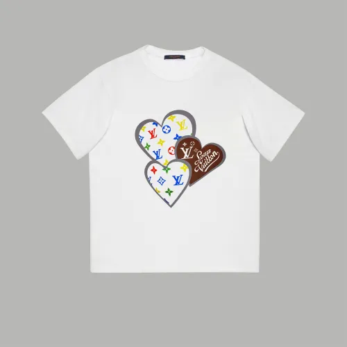 Louis Vuitton Luxury Brand Men Womens Short Sleeve T-Shirt   