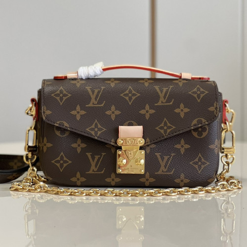 Louis Vuitton Womens Bags Crossbody Bag POCHETTE MÉTIS Monogram canvas Luxury Brand Messenger Shoulder Bags with Original Box M46279