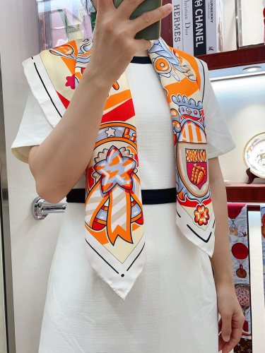 Hermes Scarves Womens Fashion Scarf Shawl 023