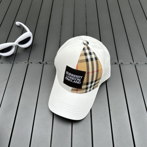Burberry Womens Mens Cap Baseball Hat Luxury Brand with Original Box  