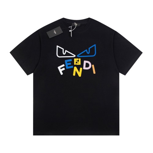 Fendi Luxury Brand Women Mens Short Sleeve T-Shirt   