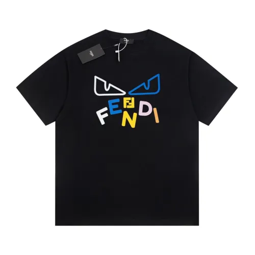 Fendi Luxury Brand Women Mens Short Sleeve T-Shirt   