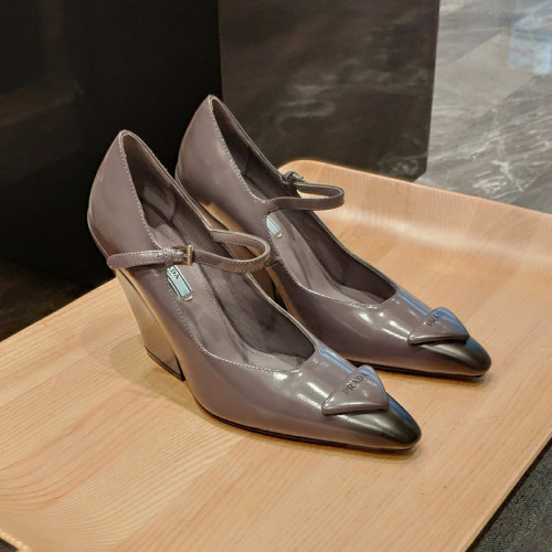 Prada Womens Shoes Sandals Casual Luxury Brand Pumps 8cm Heel with Original Box Whatsapp 
