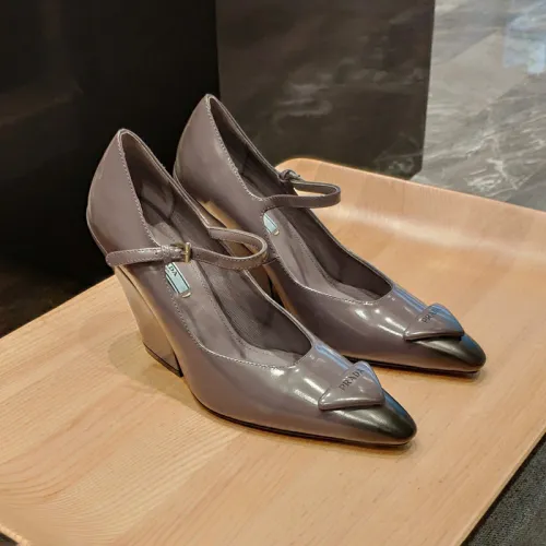 Prada Womens Shoes Sandals Casual Luxury Brand Pumps 8cm Heel with Original Box Whatsapp 