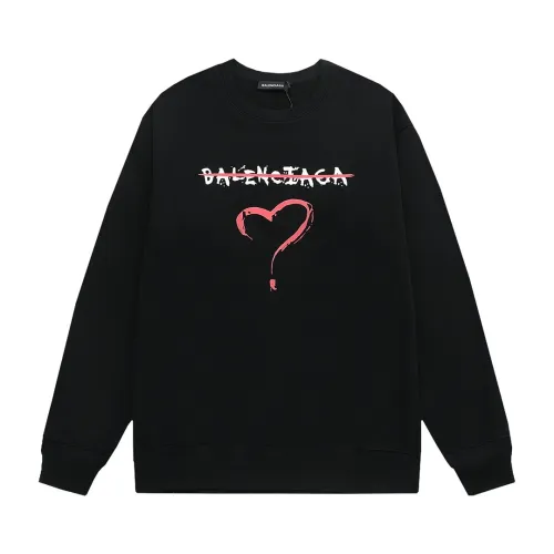 Balenciaga Womens Mens Long Sleeve Sweatshirt Luxury Brand Mens Sweatshirts   