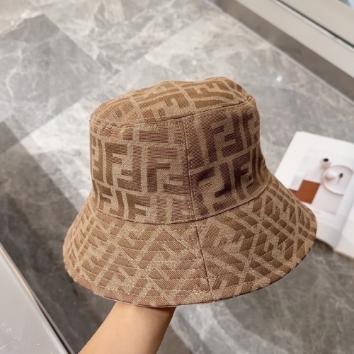 Fendi Men Womens Bucket Hat Luxury Brand Design Fendi Cap with Original Box  