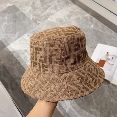 Fendi Men Womens Bucket Hat Luxury Brand Design Fendi Cap with Original Box  