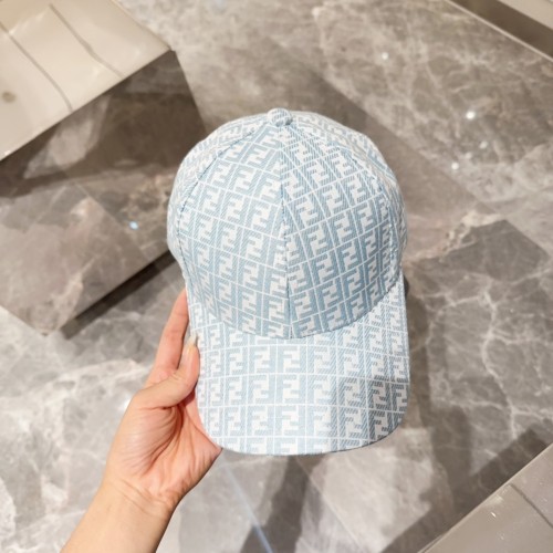 Fendi Men Womens Baseball Hat Luxury Brand Design Fendi Cap with Original Box  