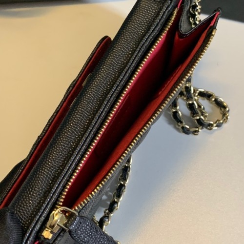 Chanel Womens Bags Crossbody Bag Classic Phone Bag Case Luxury Brand with Original Box
