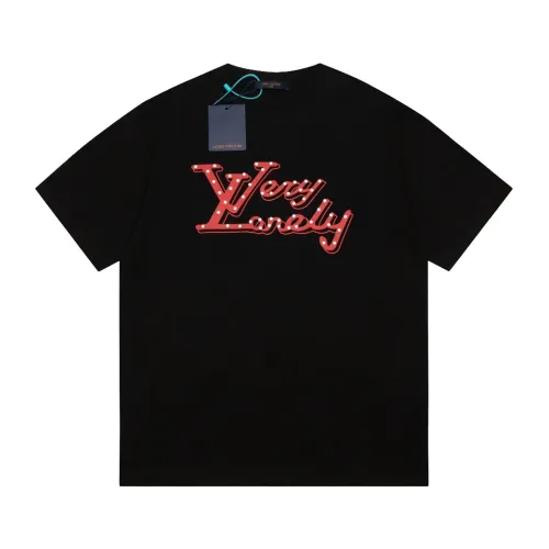 Louis Vuitton Luxury Brand Men Womens Short Sleeve T-Shirt   