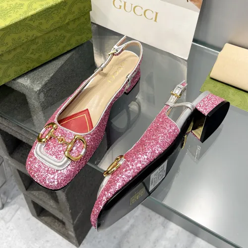 Gucci Womens Shoes Pumps Luxury Brand Women's Low-Heel Pump With Horsebit In Leather 2.5cm Heel with Original Box 694855 BNC00 5815