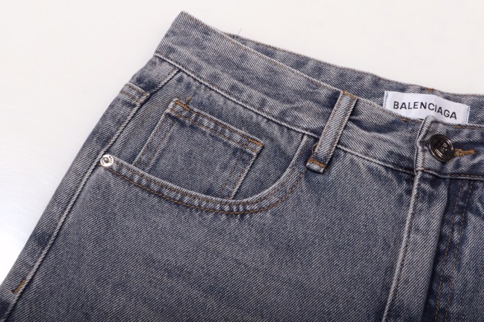 Balenciaga Luxury Brand Women Mens Pant Jeans with Original Box   
