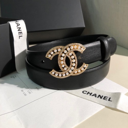 Chanel Womens Belt Luxury Brand Design Fashion Type with Original Box