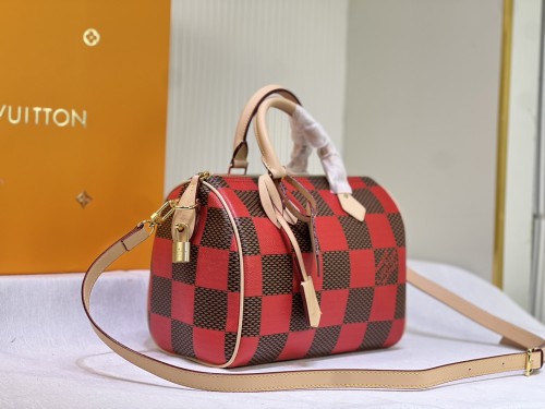 Louis Vuitton Womens Bags Luxury Brand Fashion Type Louis Vuitton SPEEDY BANDOULIÈRE 25 with Original Box  