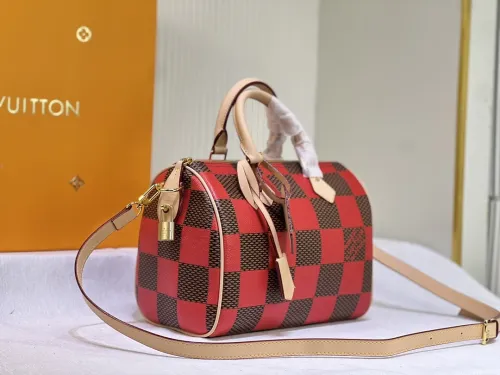 Louis Vuitton Womens Bags Luxury Brand Fashion Type Louis Vuitton SPEEDY BANDOULIÈRE 25 with Original Box  