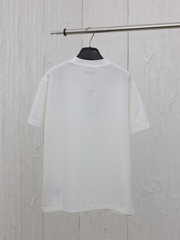Doir Luxury Brand Women Mens Short Sleeve T-Shirt Christian Dior Tag T-shirt, Relaxed Fit 443J696B0554_C085   