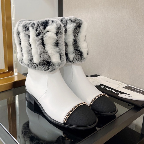 Chanel Womens Shoes Boots Luxury Brand Design with Original Box Women Fashion Ankle Boots Booties 3cm Heel
