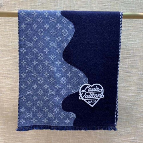 Louis Vuitton Scarves Men Womens Fashion Scarf with Original Box   