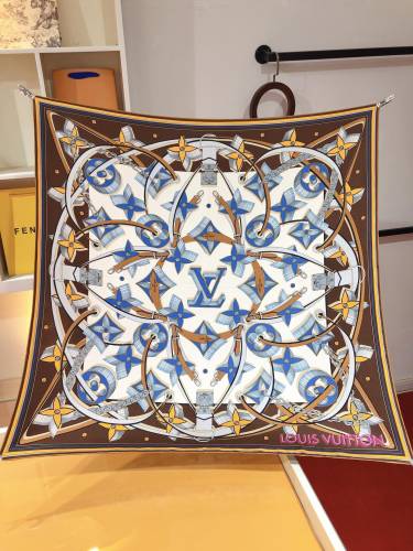 Louis Vuitton Scarves Womens Fashion Scarf with Original Box   