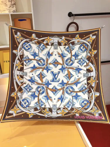 Louis Vuitton Scarves Womens Fashion Scarf with Original Box   