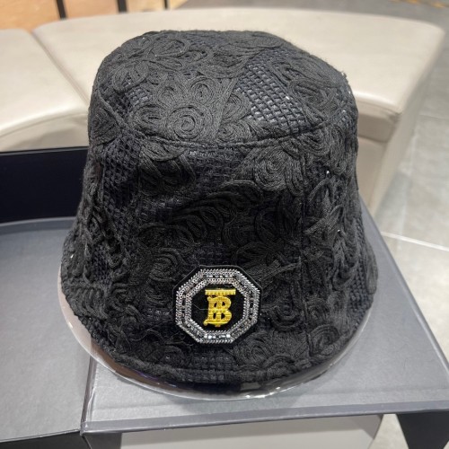Burberry Womens Cap Bucket Hat Luxury Brand with Original Box  