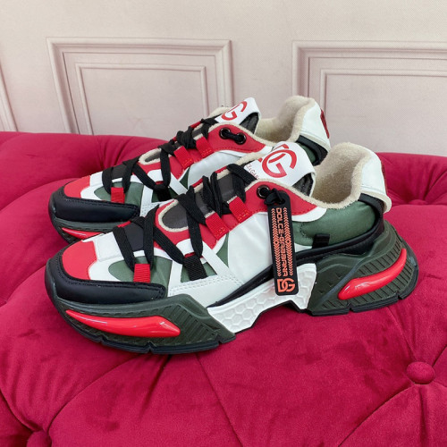 Dolce&Gabbana Womens Shoes Sneakers Luxury Brand Mixed-material Airmaster sneakers CK1984AY03389814  