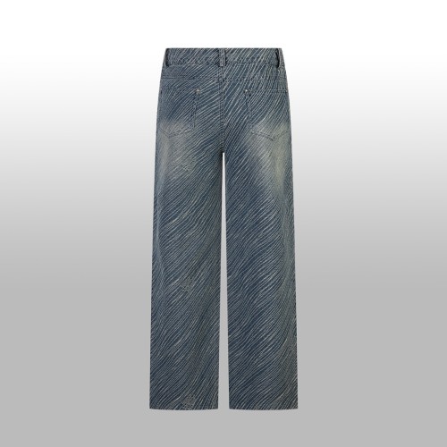 Louis Vuitton Luxury Brand Women Mens Pant Jeans   