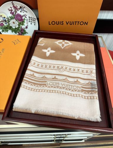 Louis Vuitton Scarves Womens Fashion Scarf with Original Box   