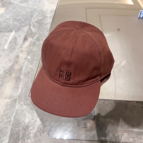 Miumiu Womens Cap Baseball Hat Luxury Brand with Original Box  