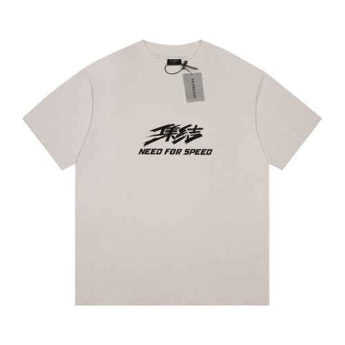 Balenciaga Luxury Brand Women Mens Short Sleeve T-Shirt   