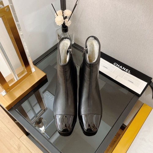 Chanel Womens Shoes Boots Luxury Brand Design with Original Box Women Fashion Ankle Boots 5cm Heel