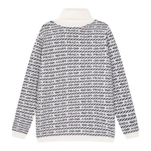 Prada Men Womens Sweater Luxury Brand Mens Knitwear Top Quality   