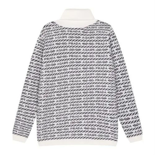 Prada Men Womens Sweater Luxury Brand Mens Knitwear Top Quality   