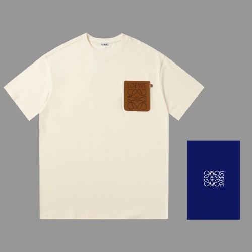 Loewe Luxury Brand Men Womens Short Sleeve T-Shirt   