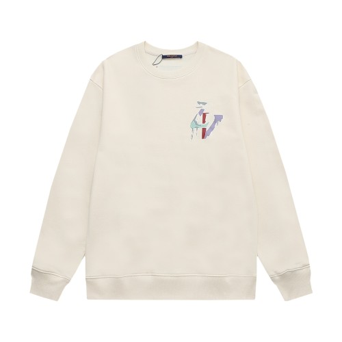 Louis Vuitton Womens Mens Long Sleeve Sweatshirt Luxury Brand Mens Sweatshirts   