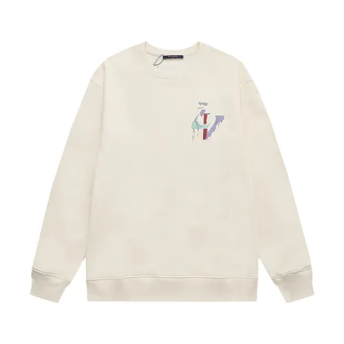 Louis Vuitton Womens Mens Long Sleeve Sweatshirt Luxury Brand Mens Sweatshirts   