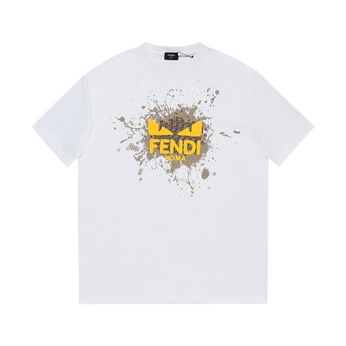 Fendi Luxury Brand Women Mens Short Sleeve T-Shirt   