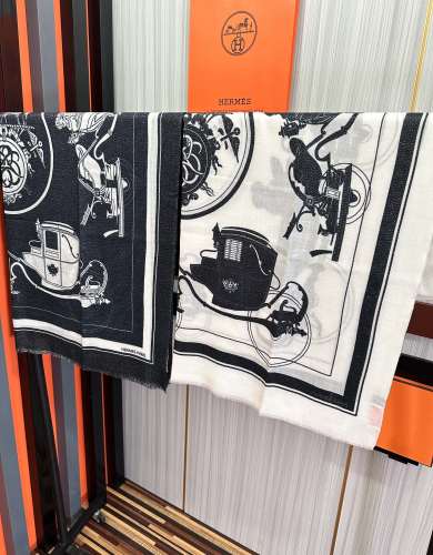 Hermes Scarves Womens Fashion Scarf Shawl 019
