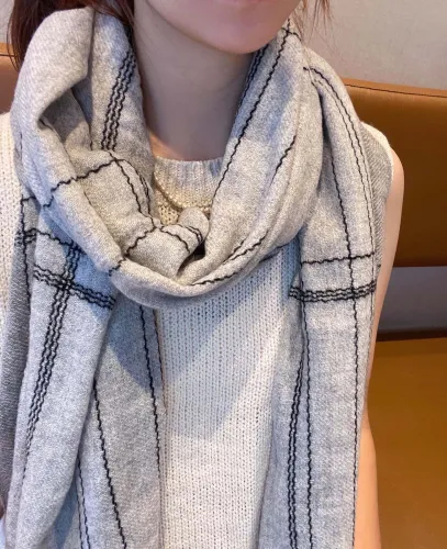 Loewe Scarves Men Womens Fashion Scarf 042