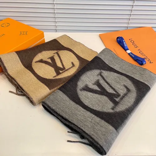 Louis Vuitton Scarves Men Womens Fashion Scarf with Original Box   